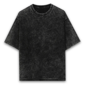 Acid Washed Oversized Graphic T-Shirt — view 1 — OEM acid washed oversized graphic tee manufacturer manufacturer