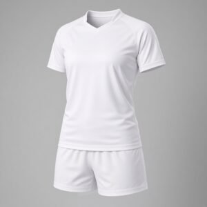 Blank white sublimated performance rugby kit mockup - RTS-RG-102