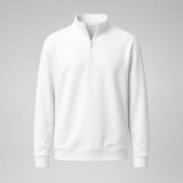 Half Zip Fashion Sweatshirt