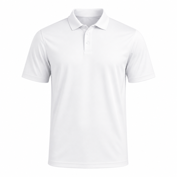 School Pique Polo Embroidered Crest