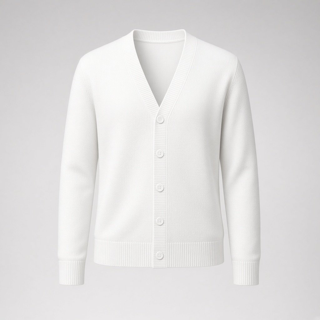 School Cardigan Embroidered Logo