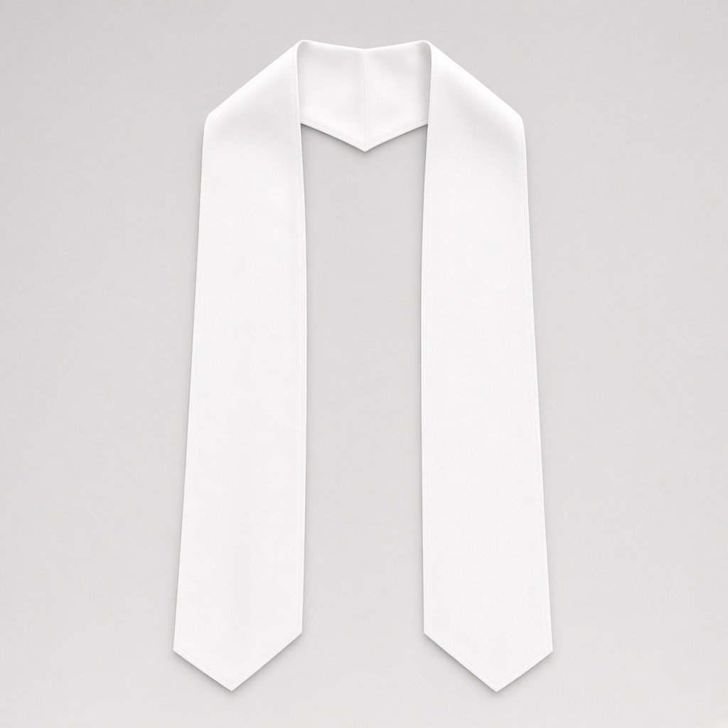 Graduation Stole Custom Embroidered
