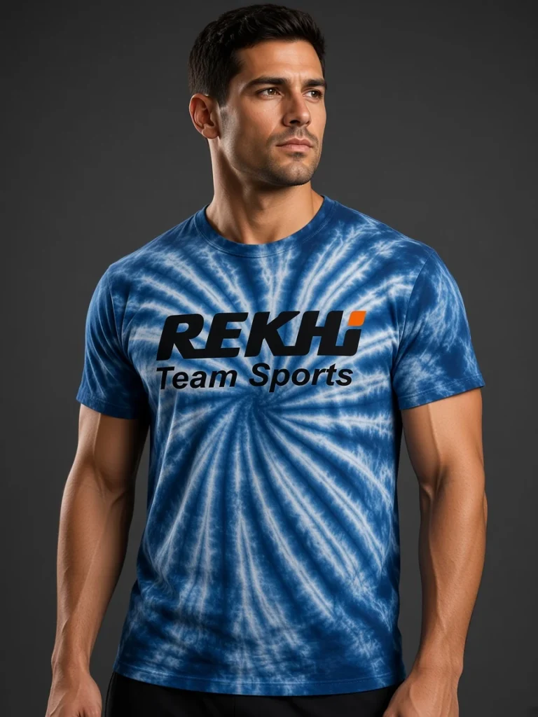 100% Cotton T-Shirt — Screen Print — Tie & Dye